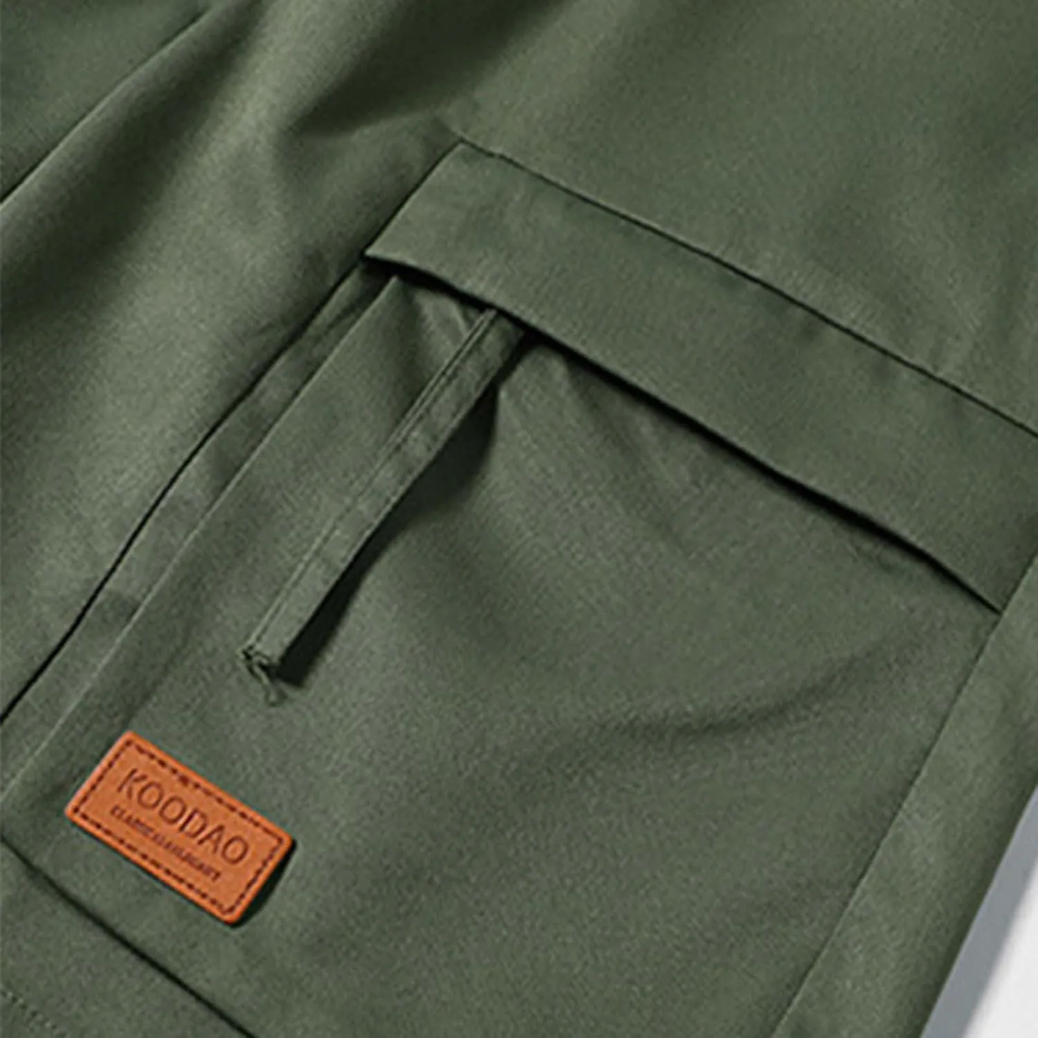 Sinzelimin Men's Cargo Shorts Fashion Multiple Pockets Lace up Elastic Waist Comfy Breathable Workwear Fishing Cropped Pants