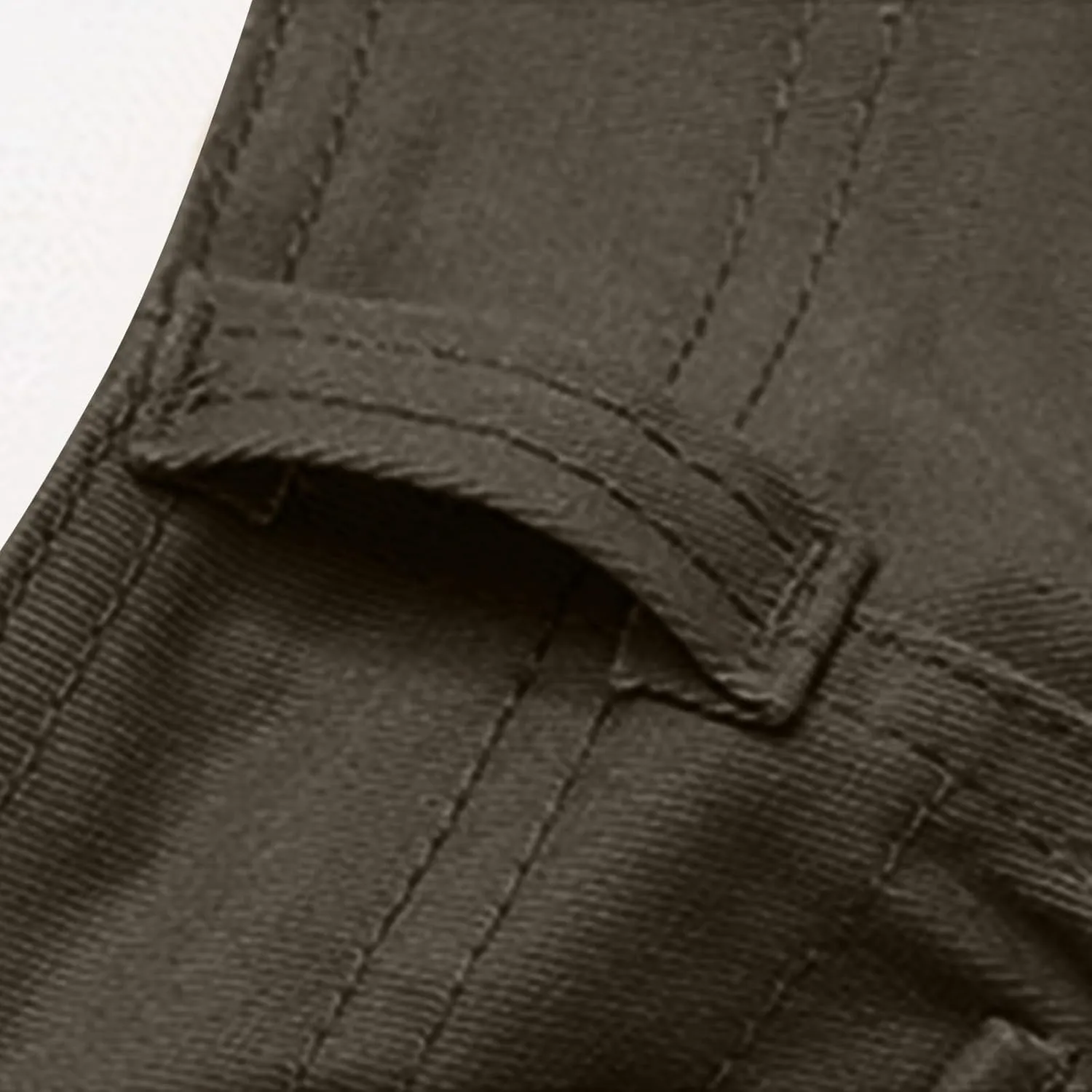 Sinzelimin Men's Short Cargo Pants Fashion Solid Color Multiple Pockets Loose Comfy Dressy Casual Workwear Crop Trouser