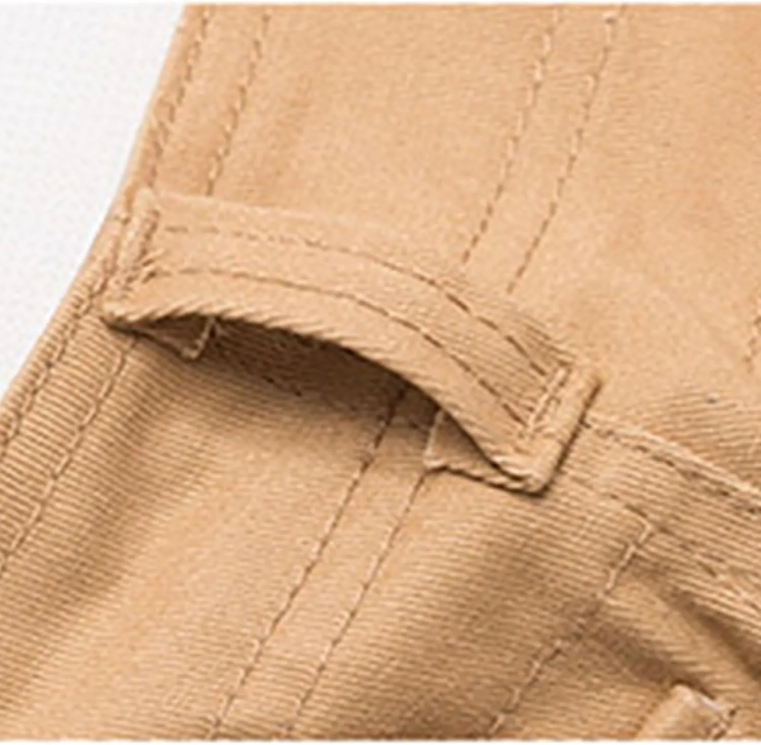 Sinzelimin Men's Short Cargo Pants Fashion Solid Color Multiple Pockets Loose Comfy Dressy Casual Workwear Crop Trouser