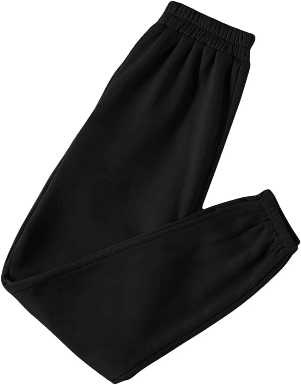 SOLY HUX Women's Elastic High Waist Sweatpants Casual Workout Running Joggers Pants