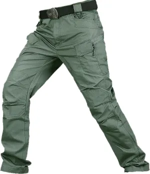 Tactical Cargo Pants Baggy Comfy Pants Lightweight Stretch with Pockets Ripstop Outdoor Work Joggers