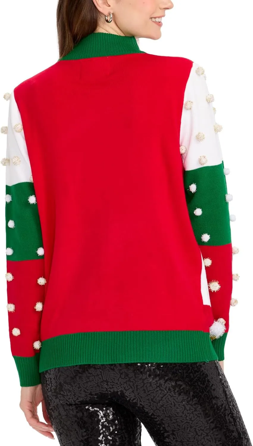 Tipsy Elves Womens Christmas Turtleneck Sweaters - Cute and Festive Holiday Sweaters for Women