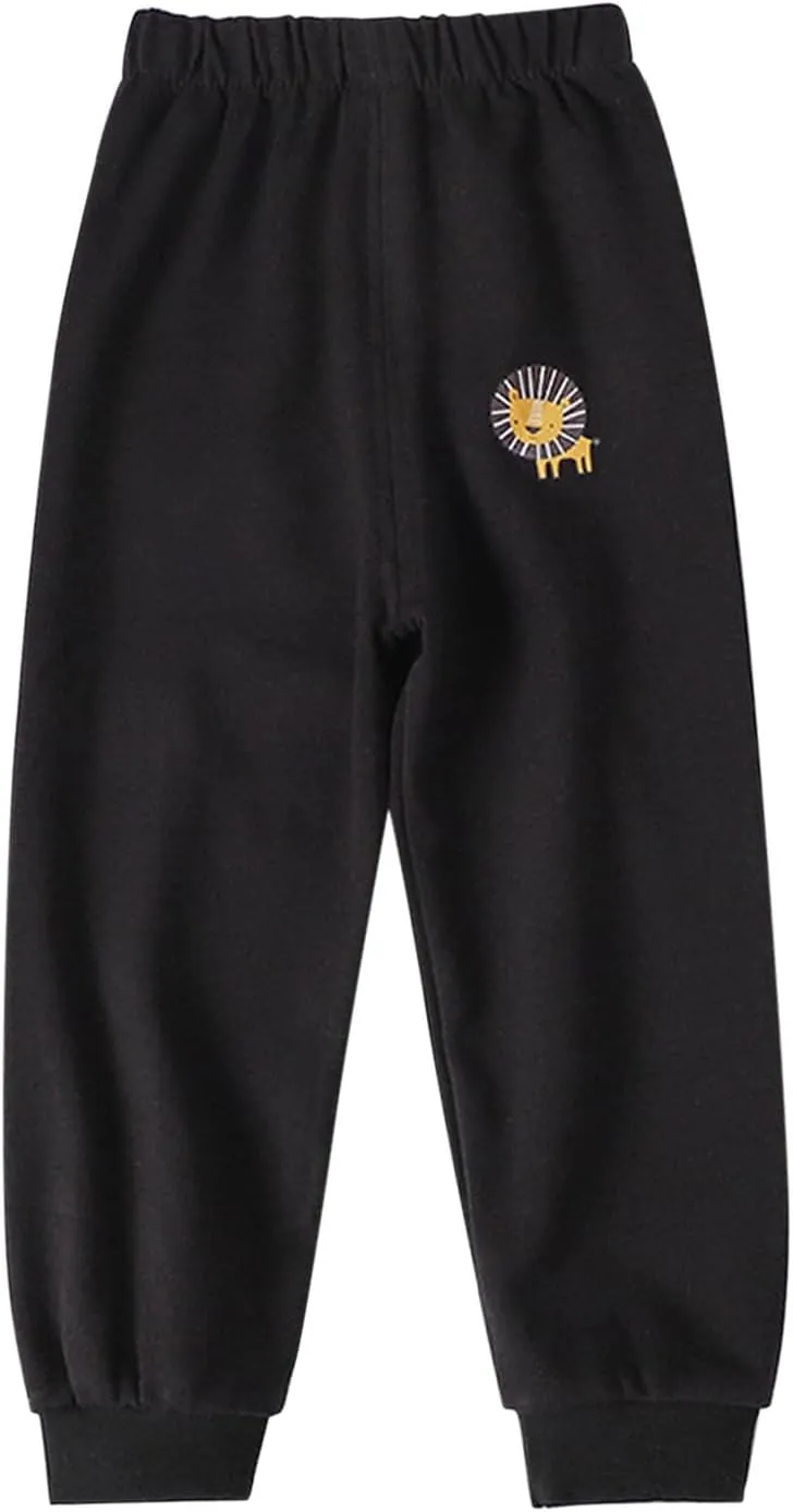 Unisex Casual Sports Pants Kids Boy Girl Jogger Sweatpants Toddler Cotton Classical Sport Pants Pull