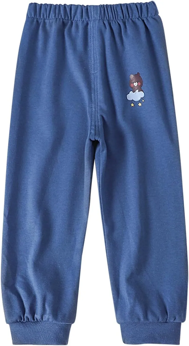 Unisex Casual Sports Pants Kids Boy Girl Jogger Sweatpants Toddler Cotton Classical Sport Pants Pull
