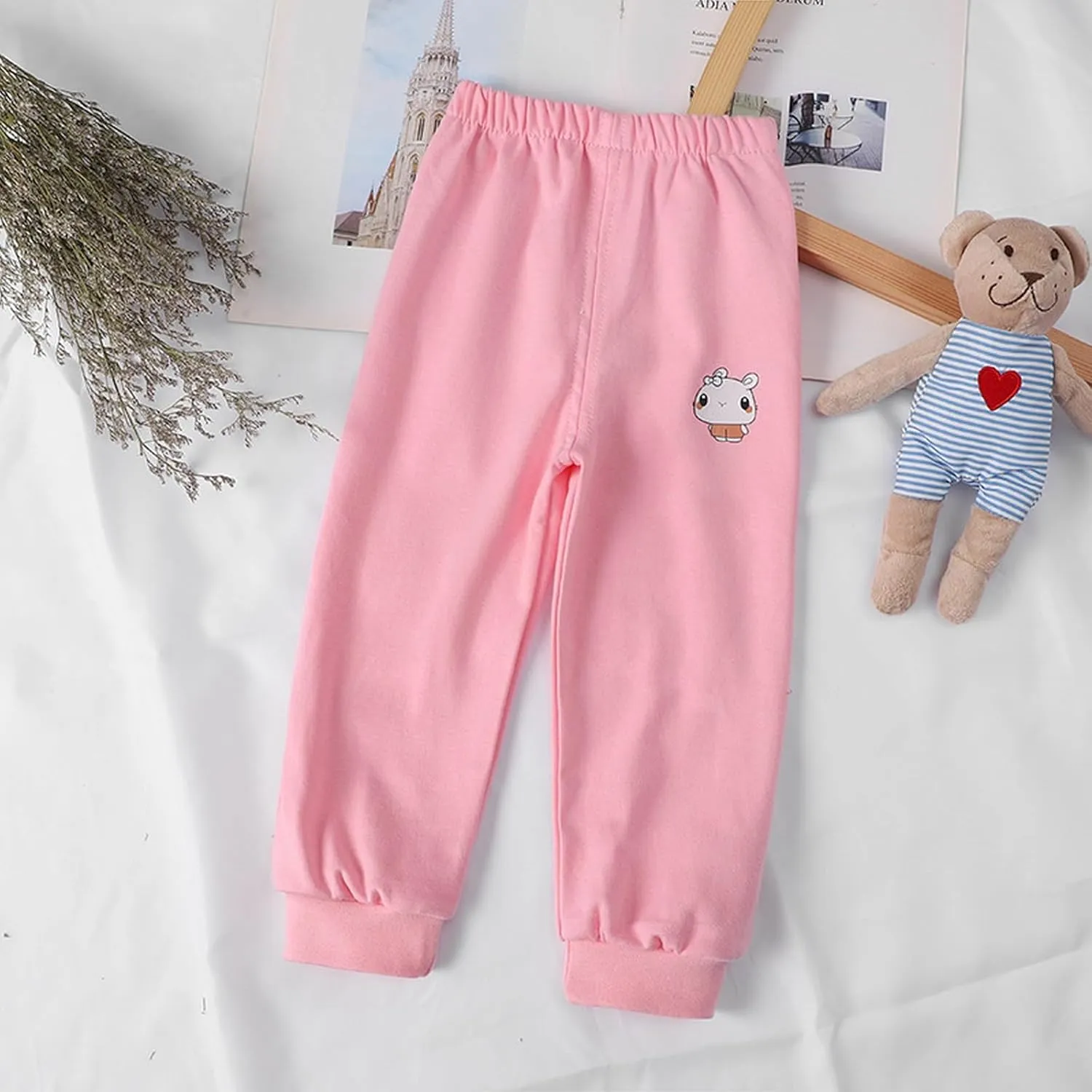 Unisex Casual Sports Pants Kids Boy Girl Jogger Sweatpants Toddler Cotton Classical Sport Pants Pull