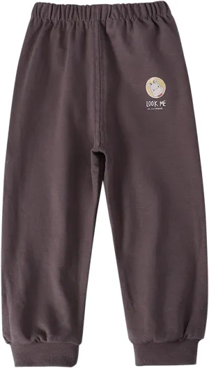 Unisex Casual Sports Pants Kids Boy Girl Jogger Sweatpants Toddler Cotton Classical Sport Pants Pull