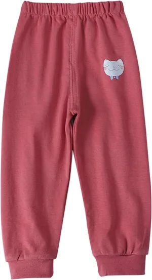 Unisex Casual Sports Pants Kids Boy Girl Jogger Sweatpants Toddler Cotton Classical Sport Pants Pull