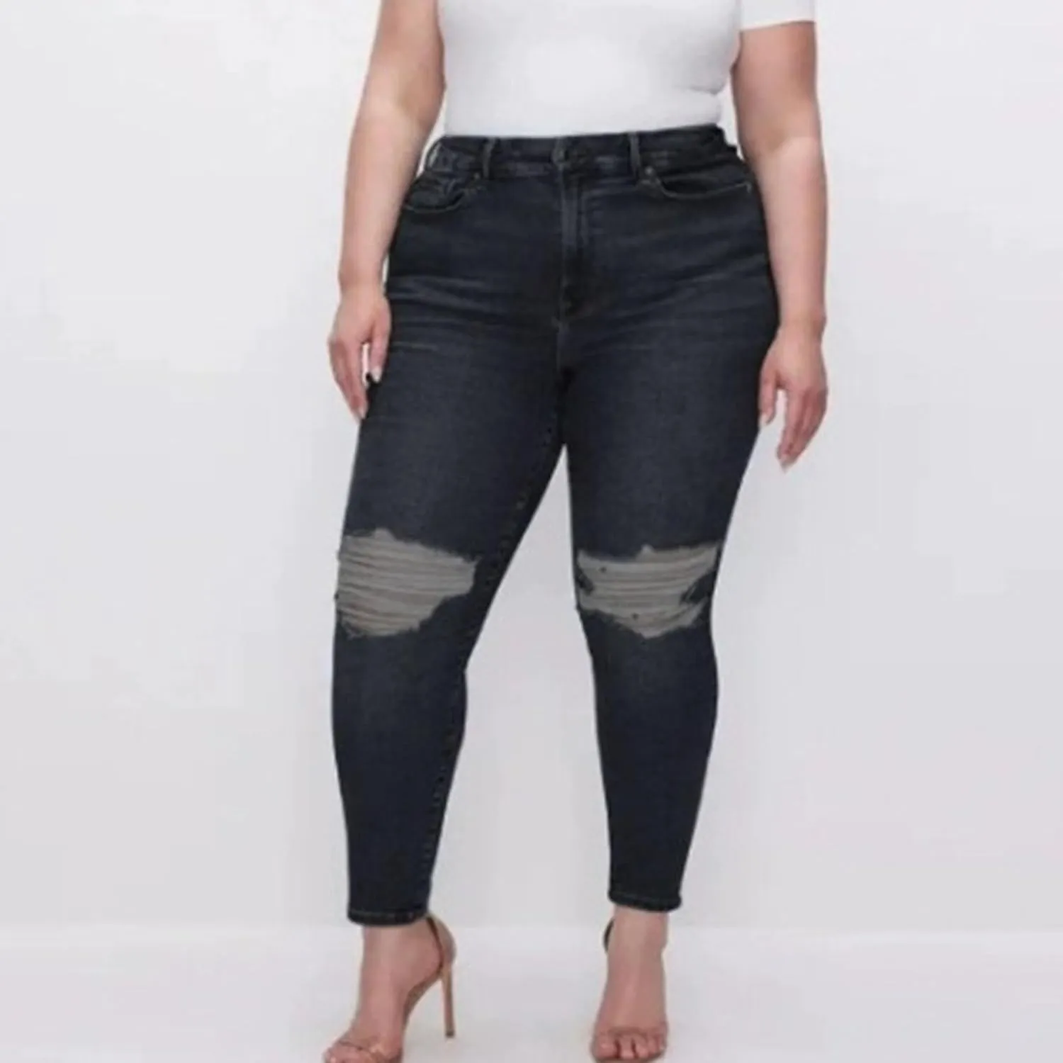 Women Jeans Plus Size Jeans for Curvy Women High Waisted Skinny Stretchy Classic Ankle Denim Pants Trendy Trousers