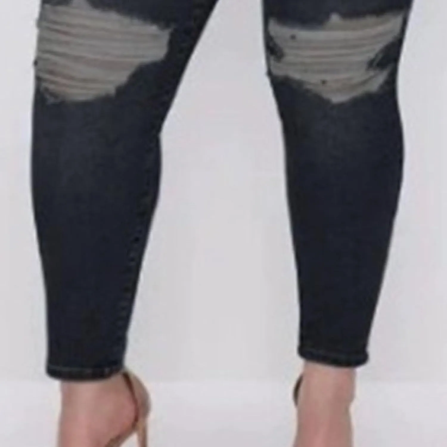 Women Jeans Plus Size Jeans for Curvy Women High Waisted Skinny Stretchy Classic Ankle Denim Pants Trendy Trousers