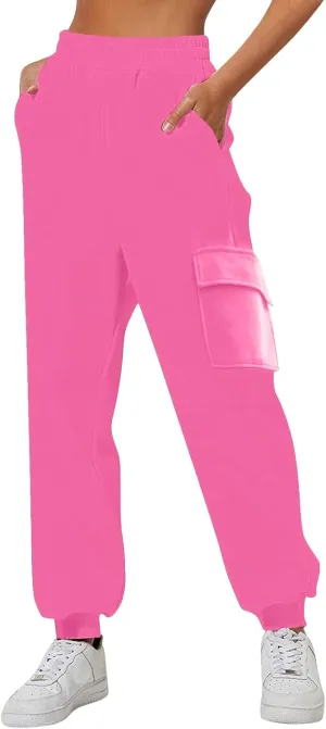 Women's Fleece Lined Pants Water-Resistant Sweatpants Winter Thermal Ski Hiking Running Joggers Warm Pants for Women