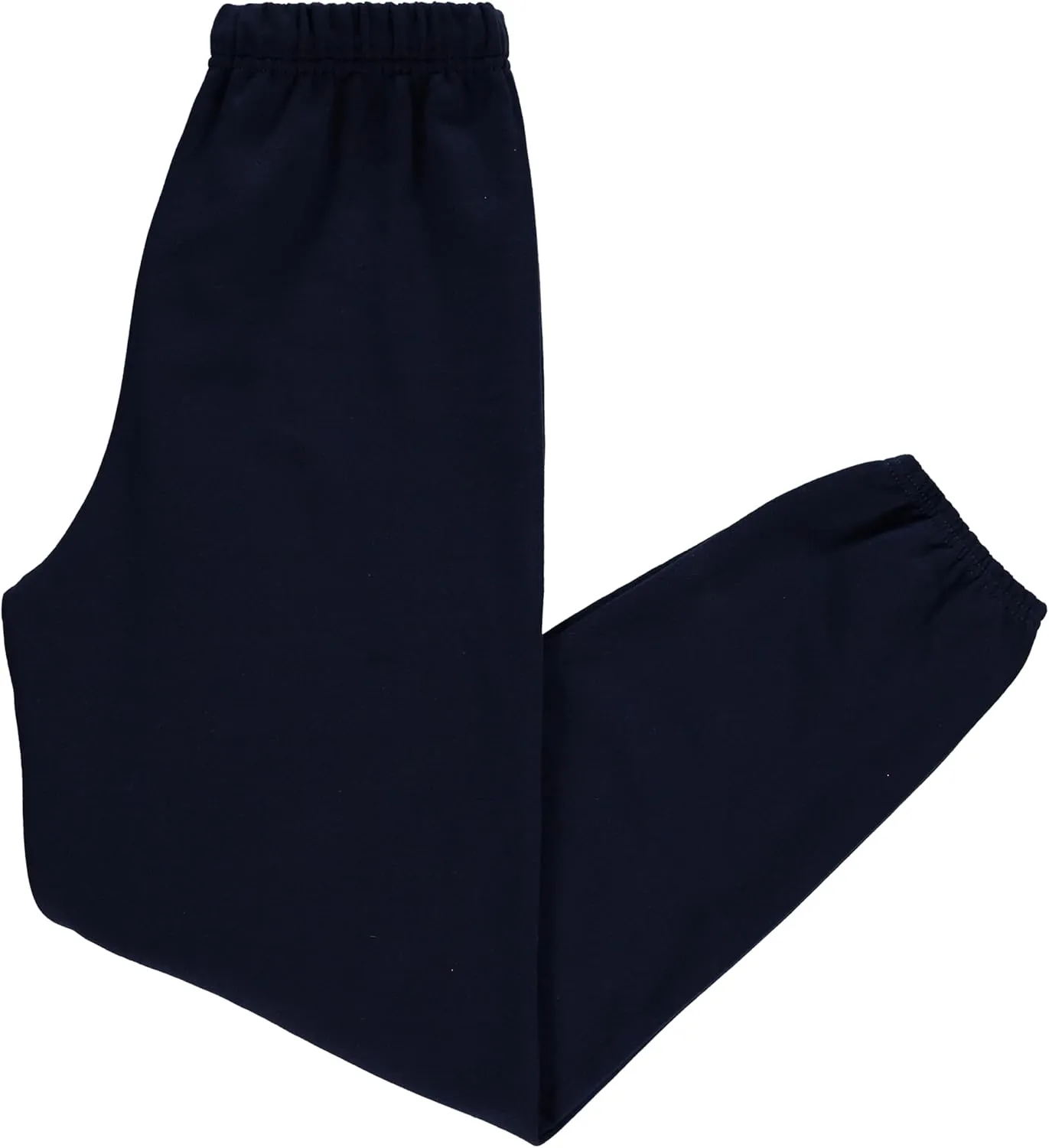 Yacht & Smith 6 Pack of Boys Jogger Bulk Sweatpants, Black Navy Gray, Comfy Lounge Joggers for Kids