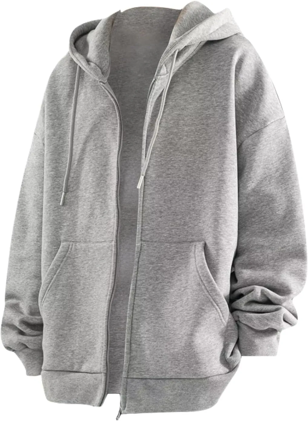 Ymosrh Men's Fashion Hoodies Long Sleeve Zip Up Hooded Sweatshirts with Pockets Gym Training Hoodie Jacket Coat, M-3XL