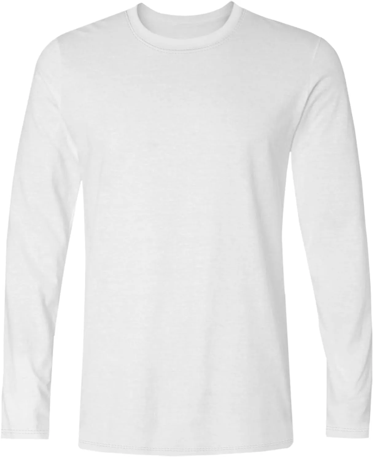 Ymosrh Men's Fashion Sweatshirts Athletic Workout Long Sleeve Crewneck Basic Solid Sweat Shirts Casual Sweatshirt, S-4XL