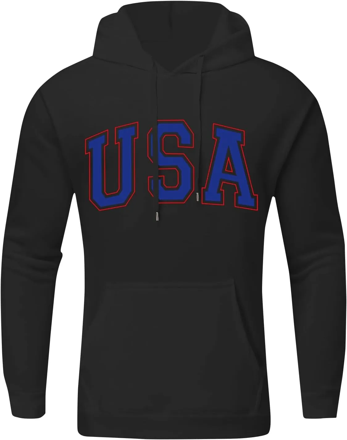 Ymosrh Men's Hoodie Unisex Printed Pullover Hooded Sweatshirt With Pockets Hoodies Graphic, M-6XL