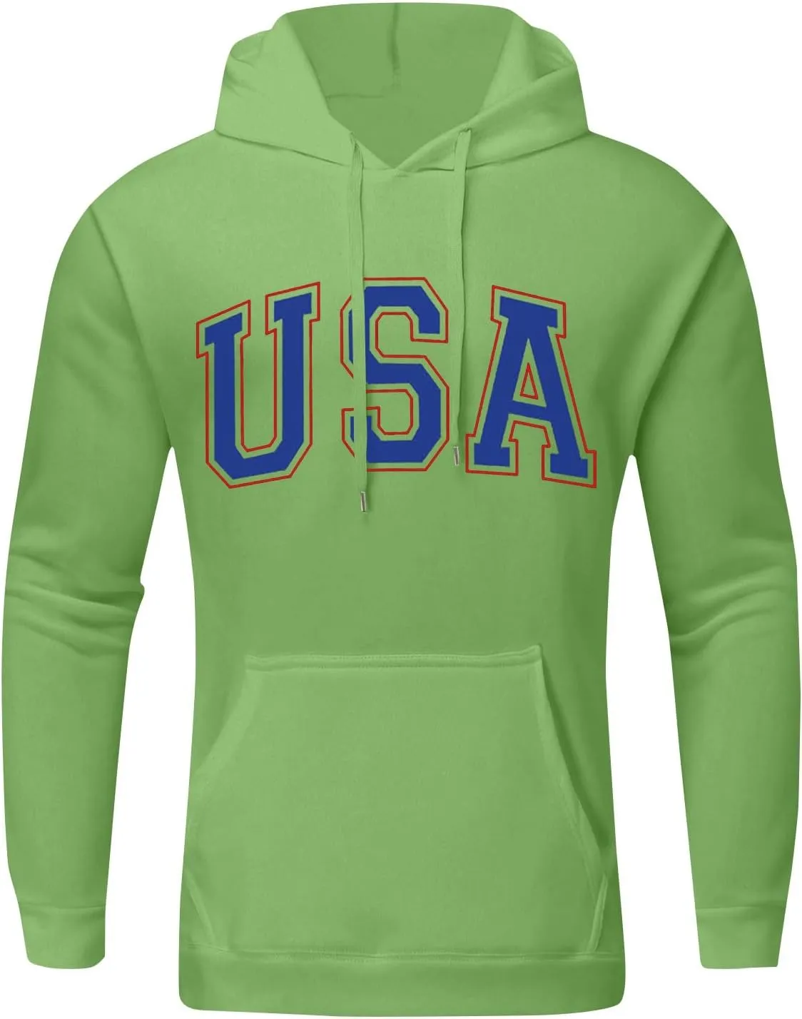 Ymosrh Men's Hoodie Unisex Printed Pullover Hooded Sweatshirt With Pockets Hoodies Graphic, M-6XL