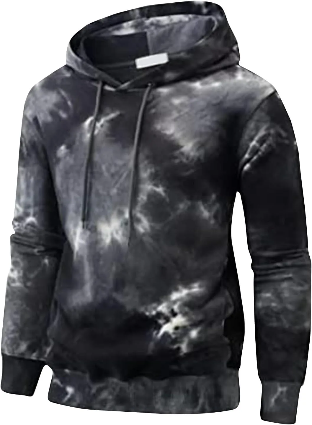 Ymosrh Men's Hoodies Graphic Workout Hoodie Lightweight Gym Athletic Sweatshirt Fashion Pullover Hooded Hoodies, M-6XL