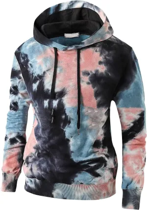Ymosrh Men's Sweatshirt Unisex Hoodies Novelty Print 3D Pattern Hooded Pullover Sweatshirt With Pocket Hoodies, M-6XL