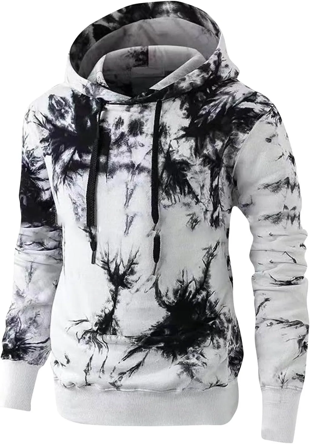 Ymosrh Men's Sweatshirt Unisex Hoodies Novelty Print 3D Pattern Hooded Pullover Sweatshirt With Pocket Hoodies, M-6XL