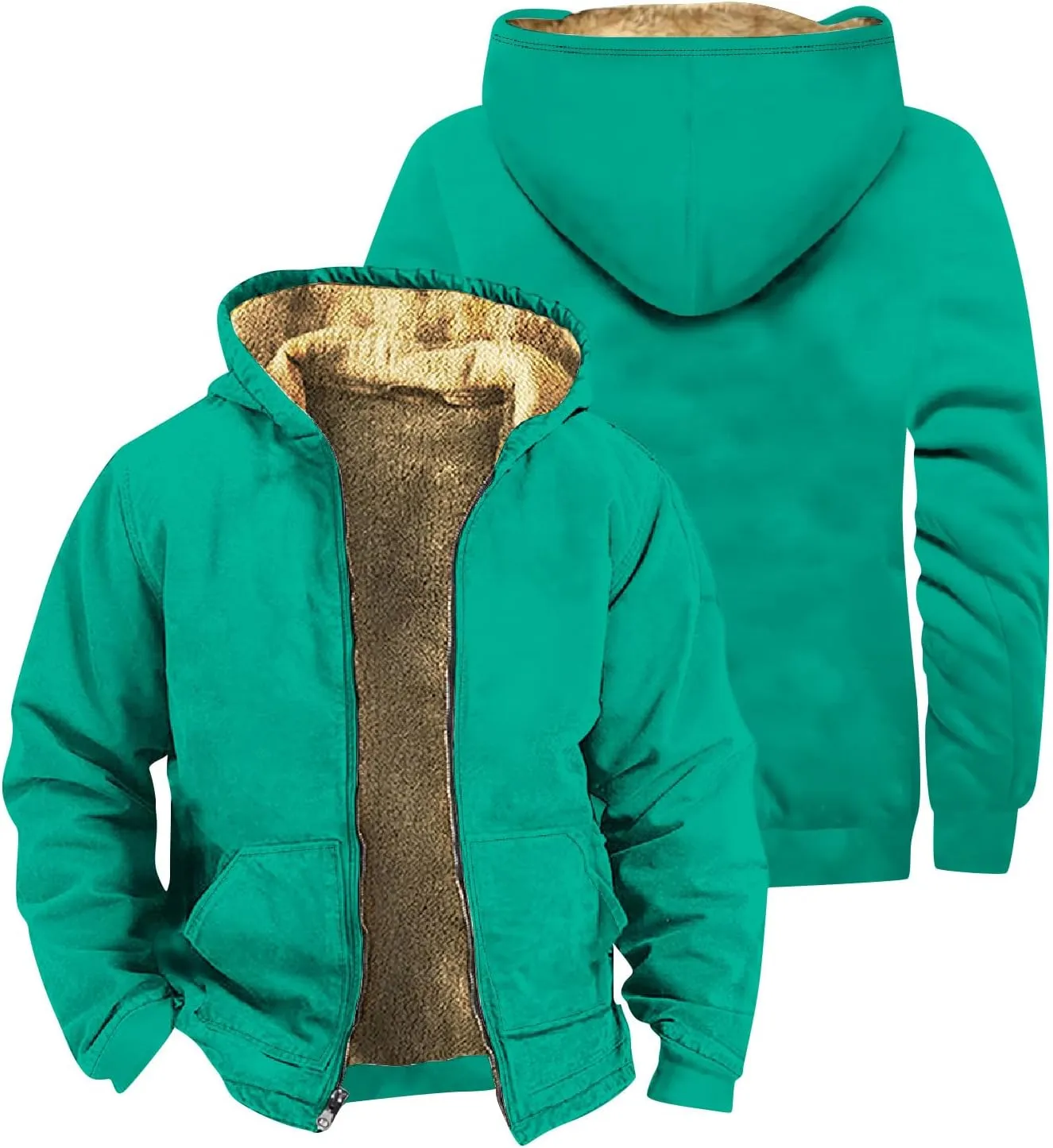 Ymosrh Men's Sweatshirt Zip Up Hoodies Pullover Sweatshirts Casual For Men, M-5XL